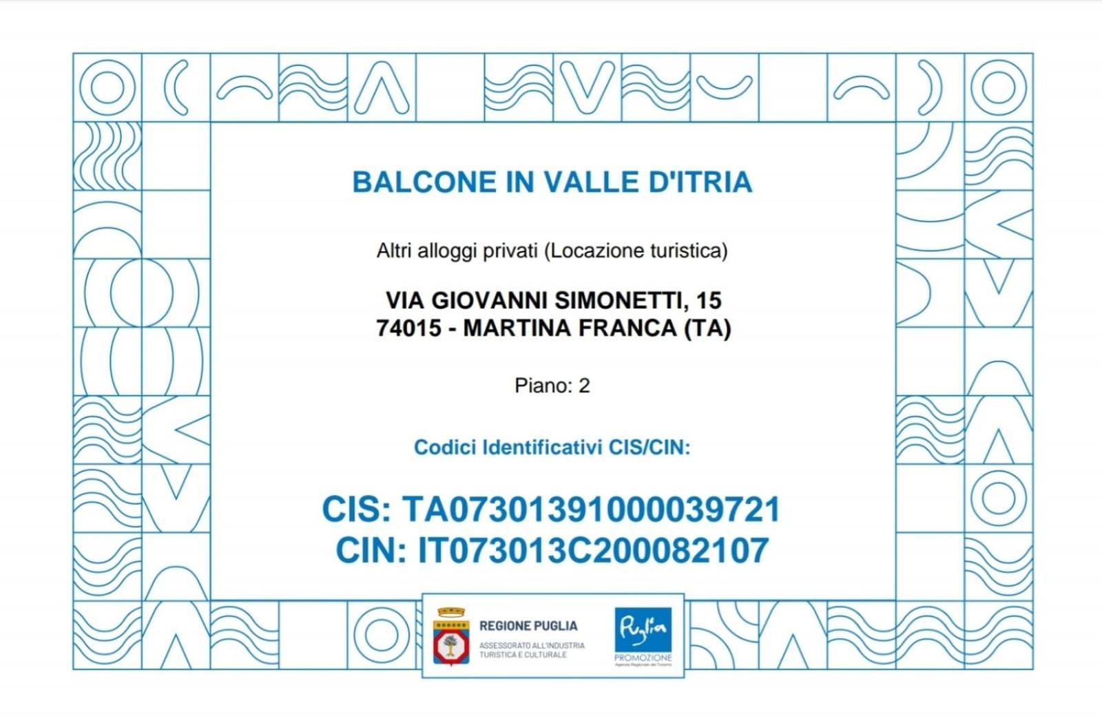 Balcone In Valle D'itria Apartment